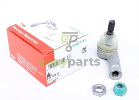 Наконечник тяги рульової (R) VW Caddy II (9K9B), 11/95 - 12/04 FAG 840 1186 10