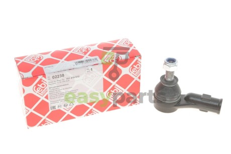 Наконечник тяги рульової (R) VW Golf II/III Passat III/IV 1.0-2.0 TDI/GTI 84-02 FEBI BILSTEIN 02238