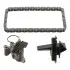 Комплект ланцюга ГРМ BMW 3 (E36/E46)/5 (E34/E39/E60)/7 (E38) 2.0-3.0i 90- (M52/M54) FEBI BILSTEIN 30331 (фото 1)