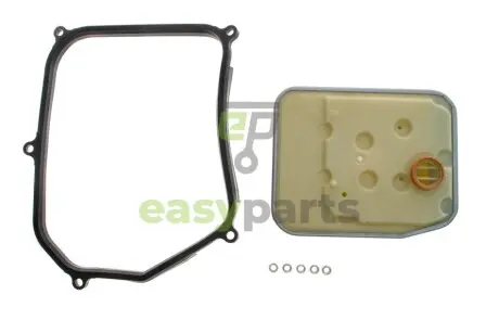 Фільтр АКПП VW T4/T5 1.9TDI/2.0/2.4D/2.5TDi 90- (з прокладкою на 5 отворів) MAHLE / KNECHT HX147KIT