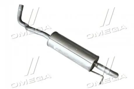 Глушник задн. 6RA253609J SKODA Rapid 1.2, 1.4; SEAT TOLEDO 1.2 POLMOSTROW 23.00