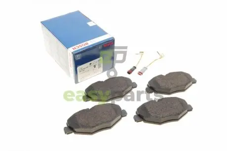 Колодки гальмівні (передні) MB E-class (W211/S211) 02-09 (датчики) BOSCH 0 986 494 285