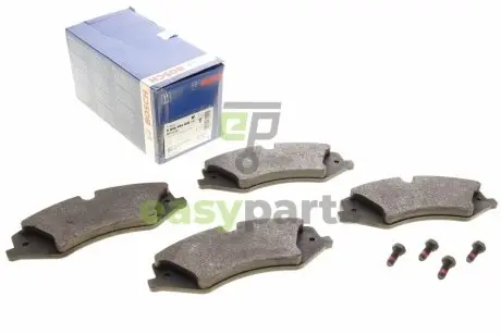 Колодки гальмівні (передні) Land Rover Range Rover/Discovery 2.0-5.0 09- замінено на 0 986 494 980 BOSCH 0 986 494 408