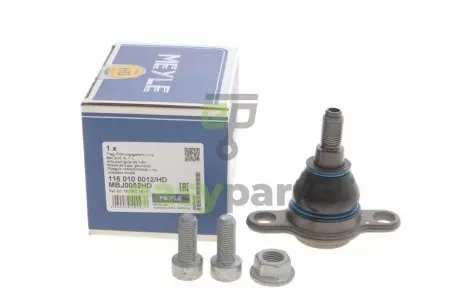 Опора кульова (передня/знизу) VW T5/T6 03- (пасажир) (посилена) MEYLE 116 010 0012/HD