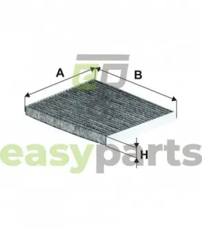 Фільтр салону Hyundai Elantra 06-/i20/i30 12-/Creta 16-/Kia Ceed/Carens/Cerato 12- (вугільний) WIX FILTERS WP2047