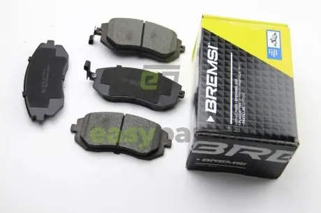 Гальмівні колодки пер. Subaru Impreza 02-/Forester 02- (akebono) BREMSI BP3158