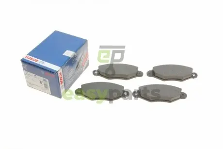 Колодки гальмівні (передні) Renault Kangoo 98- BOSCH 0 986 495 235