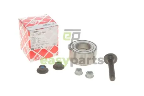 Підшипник маточини (передньої) Audi 80/90 88-96 (39x75x37) (к-кт з болтами) FEBI BILSTEIN 24366
