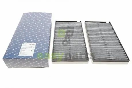 Фільтр салону BMW 5 (E60)/6 (E63) 04-10 (вугільний) (к-кт 2 шт.) KOLBENSCHMIDT 50013753