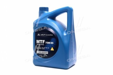 Масло трансміс. / MTF Gear Oil 75W-90 04300-5L6A0 (каністра 6л) Hyundai/Kia/Mobis 043005L6A0 (фото 1)