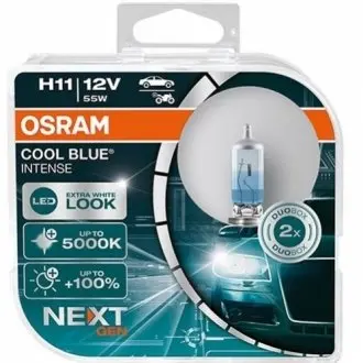 (к-кт 2шт) Лампа COOL BLUE® INTENSE (Next Gen) 12V H11 55W PGJ19-2 4200K OSRAM 64211CBN-HCB