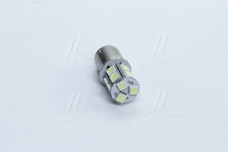 Лампа LED вказівників поворотів і стоп-сигналів (12SMD) BA15S 12V WHITE <> TEMPEST Tmp-01S25-12V