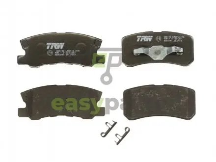 Гальмівні колодки зад. Mitsubishi Outlander/Peugeot 4007 06- (akebono) TRW GDB3247