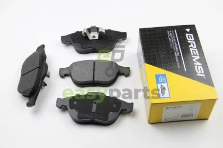 Гальмівні колодки пер. Renault Laguna 01- (ATE) (156,3x68,5x18) BREMSI BP2970