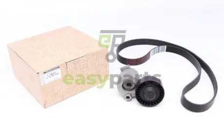 Комплект ременя генератора Renault Duster 1.5dCi 10- (6PK1178) RENAULT / DACIA 117202506R