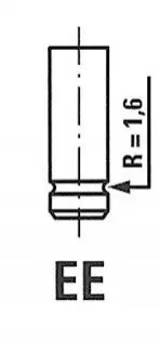 Клапан IN (34x6,55x109,7) Hyundai Coupe,Lantra II/Mitsubishi Colt III 1.6 88-02 FRECCIA R4921/SNT