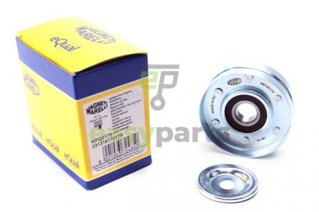 Ролик генератора VW Passat/Audi A4/A6/A8 2.4-2.8 94-05 (натяжний) (MPQ0179) MAGNETI MARELLI 331316170179 (фото 1)