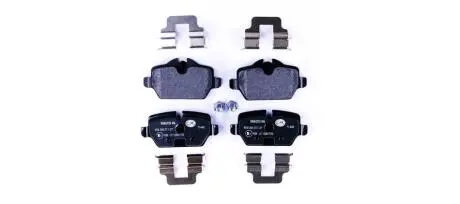 Гальмівні колодки диск.задні BMW 1 (E81), 3 (E90) 1.6i/1.8i/2.0 03- HELLA 8DB355011-271