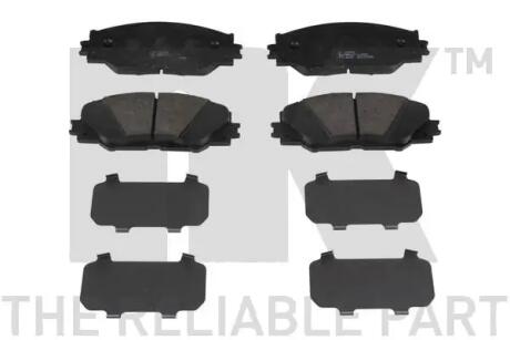 Гальмівні колодки передні Lexus RX350 3.5 24V 01- NK 224575