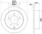 Диск гальмівний зад. Mitsubishi Eclipse II 96- Outlander 03-, Space Runner 99- HELLA 8DD 355 119-181 (фото 4)