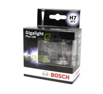 Автолампа Gigalight Plus 120 H7 PX26d 55 W прозрачная BOSCH 1987301107 (фото 1)