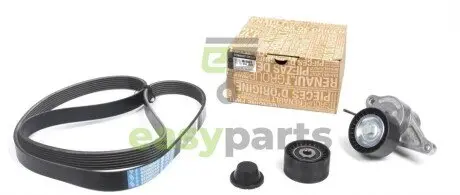 Комплект ременя генератора Trafic 2.0dCi 06-/Master 2.3dCi 10- (7PK1687) RENAULT / DACIA 117209389R