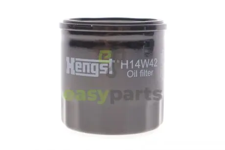 Фільтр масляний Renault Kangoo 1.5dCi 10- HENGST FILTER H14W42