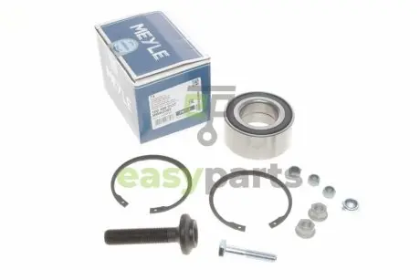 Підшипник маточини (передньої) Audi 100/200/A4/A6/Skoda SuperB I/VW Passat.88-08 (43x82x37) (к-кт) MEYLE 100 498 0137