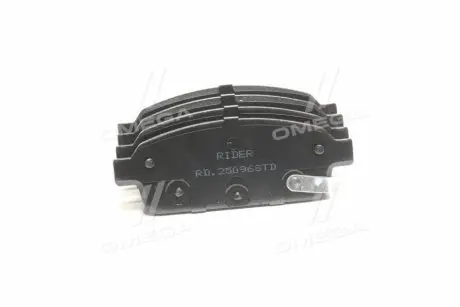 Колодка торм. диск. Стандартний CHEVROLET Cruze, OPEL ASTRA J 09-задн. RIDER RD.25096STD