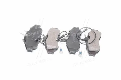 Колодка торм. диск. CERAMIC CITROEN BERLINGO 96-передн. (з датчиком) RIDER RD.330176PRF