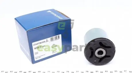 Сайлентблок задн. балки Opel Ascona C, Astra F, Kadett E, Vectra A (більший) LEMFORDER 14726 01
