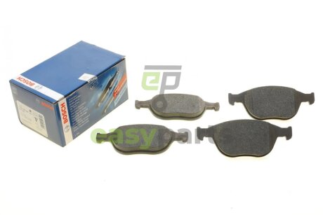 Колодки тормозные (передні) Ford Connect 02-13/Fiesta/Puma 95-03/Focus 02-04/Ka 01-08 BOSCH 0 986 495 066