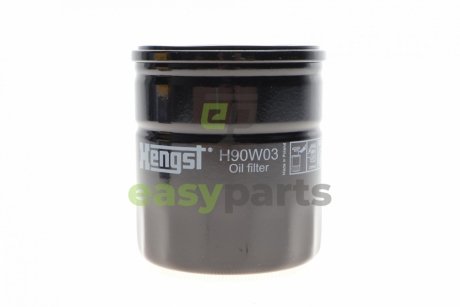 Фільтр масляний Opel 85- (benzin) (h=86mm) HENGST FILTER H90W03 (фото 1)