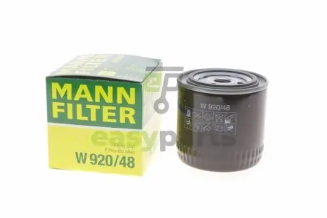 Фільтр масляний Nissan Almera/Primera/X-trial 2.2 di/dci 04/03- MANN W920/48