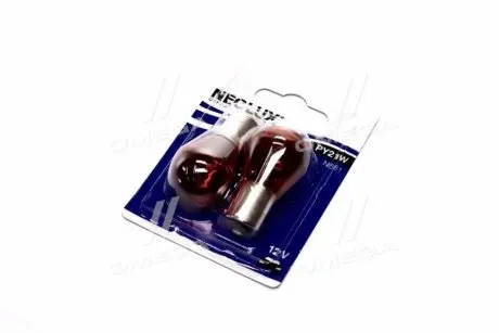 Лампа вспомогат. освещения РY21W 12V 21W ВАU15s (blister 2шт) (Neolux) OSRAM N581-02B