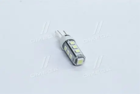 Лампа LED б / ц габарит і панель приладів T10 13SMD W5W 12V WHITE <> TEMPEST Tmp-12T10-12V