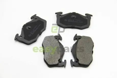 Гальмівні колодки зад. Peugeot 206 99-/Renault Megane I 96-03 BREMSI BP2217
