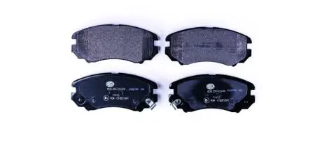 Гальмівні колодки пер. Sonata 01-/Magentis 05- HELLA 8DB 355 010-991
