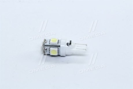 Лампа LED б/ц габарит и панель приборов T10 5SMD W5W 12V WHITE <> TEMPEST Tmp-14T10-12V