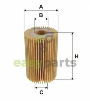 Фільтр масляний Toyota Land Cruiser 4.5D/4.6i 08- WIX FILTERS WL7528