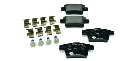 Гальмівні колодки зад. X-Type/Mondeo 00-11 (bosch) HELLA 8DB355012-171