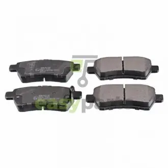 Колодки гальмівні (задні) Nissan Pathfinder III 05- BLUE PRINT ADN142135