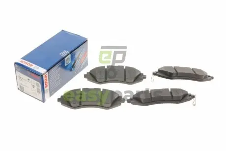 Колодки гальмівні (передні) Chevrolet Lacetti 05-/Aveo 03-13 BOSCH 0 986 494 343