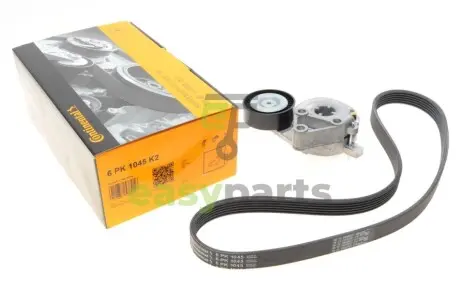 Комплект ременя генератора VW Caddy III 1.6 BiFuel/2.0 EcoFuel 06-15 (6PK1045) Contitech 6PK1045K2