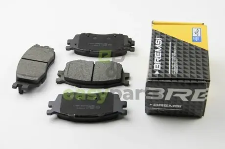 Гальмівні колодки пер. Hyundai Accent/Kia Rio 05- (mando) BREMSI BP3240