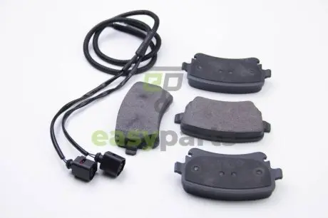 Гальмівні колодки зад. Audi A4/A6/A8 02-10/VW Phaeton 02-16 (TRW) BREMSI BP3087