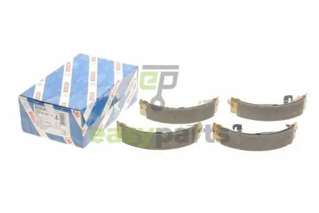 Колодки гальмівні (задні) Audi 80/A2/VW Golf I-II/Jetta I-II/Passat/Polo 74-05 (барабанні) (180x31) BOSCH 0 986 487 002