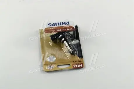 Автолампа HB4 Vision 12V 55W P22d (1 шт. в блістері) PHILIPS 9006PRB1