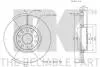 Диск тормозной перед. Audi A3 13-/VW Caddy 04-/Seat Leon 05-/Passat 05- NK 2047115 (фото 3)