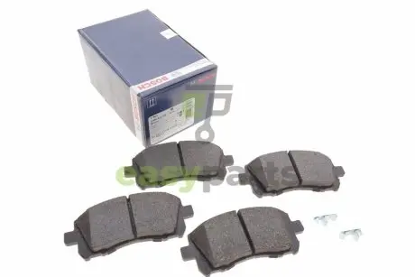 Колодки гальмівні (передні) Subaru Forester/Legacy/Outback 94- BOSCH 0 986 424 700